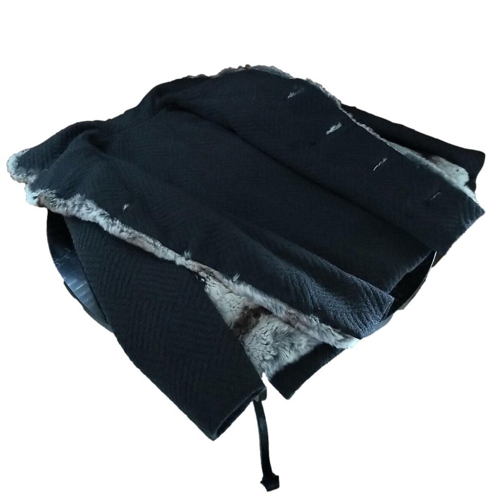 Custom Made Monaco Genuine Ermine Fur Après-ski Jacket Coact 38 6 M - Picture 10 of 10